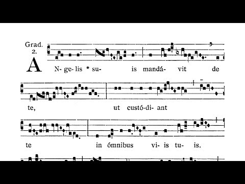 Dominica I in Quadragesima (First Sunday of Lent) - Graduale (Angelis suis)