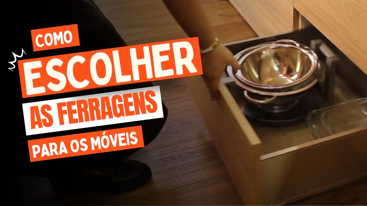 Como escolher as ferragens para os móveis de sua consultoria ou projeto de interiores