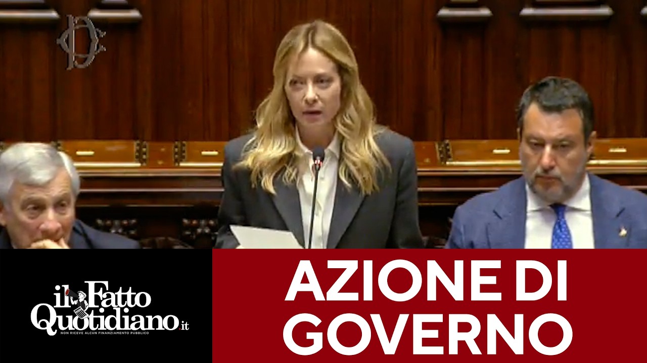 Meloni alla Camera per una informativa urgente sull'azione di governo: l'intervento integrale