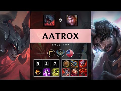Aatrox Top vs Jayce - NA Challenger Patch 25.13