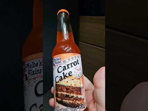 Carrot Cake Soda by Melba's Fixins [] A KILR Taste Test