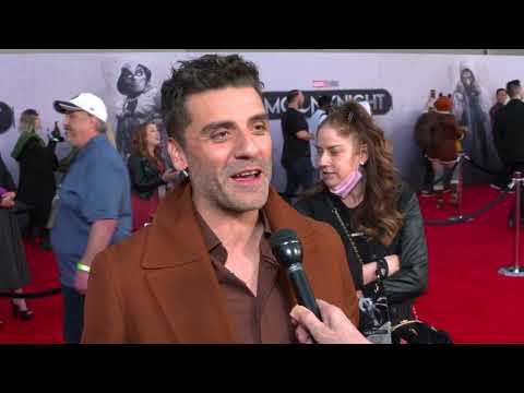 Moon Knight Los Angeles Premiere - Itw Oscar Isaac (official video)