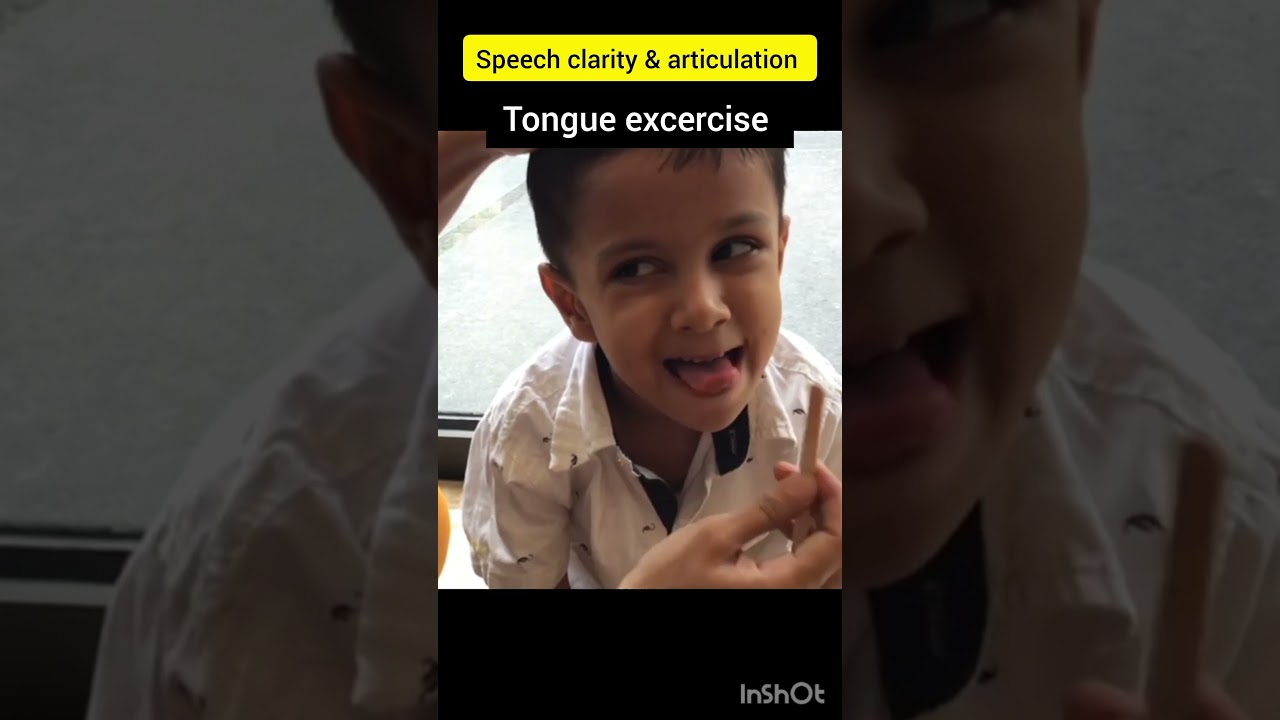 Strengthen oral motor at home/speech clarity and articulation/tongue exercise