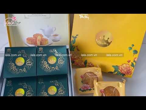 Bánh Trung Thu Kinh Đô Trăng Vàng Hồng Ngọc An Nhiên 4 Bánh Thượng Hạng (HNXD)