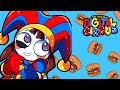 Funny Animation With Digital Circus Pomni Ate Fast Food And Got Fat
