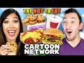 Try Not To Eat Cartoon Network Foods Adventure Time Foster S Home Teen Titans