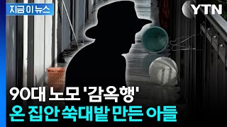 9차례나 수상한 전달...아들 도운 90대 노모 '징역형' [지금이뉴스] / YTN