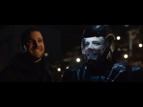 Olicity - Arrow - 3x23 Pt.13 - "I would be kissing you right now" - Felicity saves Oliver