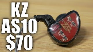 Video thumbnail for KZ AS10 Earbuds Review: FIVE Drivers per Ear - Insane sound for $70 by JuanBagnell