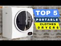 Top 5 Best Clothes Dryer 2026 Review - Best Portable Dryer Machine On Amazon / Compact Laundry Dryer