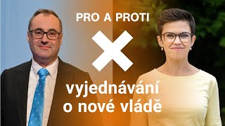 Motoristé sobě v nové vládě – přínos, nebo břemeno? Boris Šťastný a Olga Richterová v Pro a proti