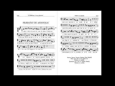 Praefatio de Apostolis in Tono Solemniore