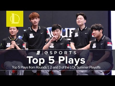 Top 5 Plays from Rounds 1, 2 and 3 of the LCK Summer Playoffs