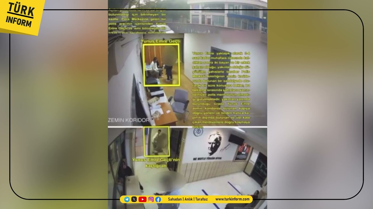 Şeyda Yılmaz’ın şehit edilmesinde katilin karakoldan kaçış anı kameralara yansıdı!