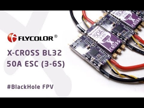 TBH - FLYCOLOR X-CROSS BL32 50A ESC (3-6S)