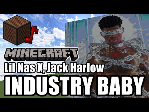 Insane DJ Spin on Lil Nas X's Industry Baby in Minecraft!