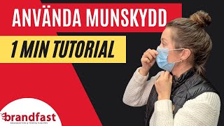 Godkända kvalitets munskydd 3 lager