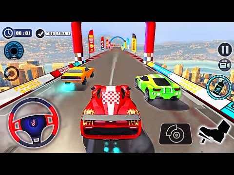 Impossible Car Stunt Games: Red Car Extreme Racing Tracks - Best Android GamePlay
