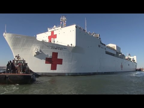 Symbol of Hope: USNS Comfort