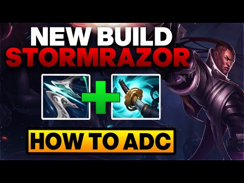 This Weird New Stormrazor Lucian build could be OP?! - Lucian ADC Gameplay