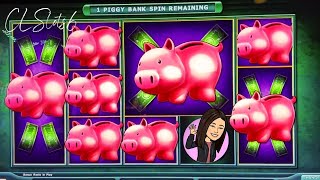 Chasing a Big Win Playing Piggy Bankin' Slot Machine at Diamond Jo Casino! #roadtrip