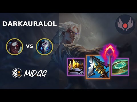 MID.GG: [ DarkAuraLOL ] Kayn JUNGLE vs Kindred | EUW GRANDMASTER | LOL Season 2025