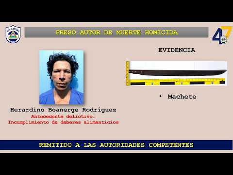 Autoridades capturan a dos presuntos responsables de homicidio en Chontales