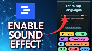 How to Enable Sound Effects in Encode 2025?