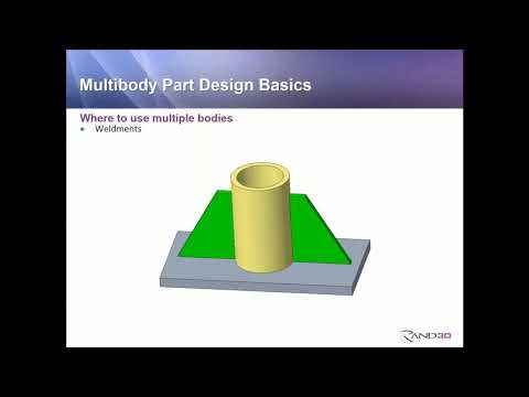 Using Multibodies in Creo Parametric 7.0