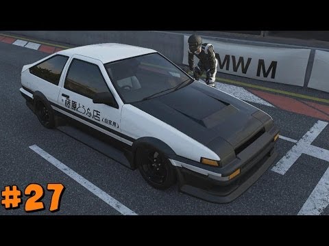 Forza Motorsport 5 | Let's Play | Toyota AE86 Drifting and Ferrari F12 Time Trial | Part 27