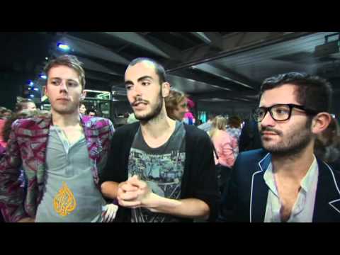 Azerbaijan wins first Eurovision song contest