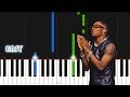 Oxlade - KU LO SA | EASY PIANO TUTORIAL by Synthly