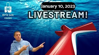 Livestream Wednesday with Carnival Cruise Line