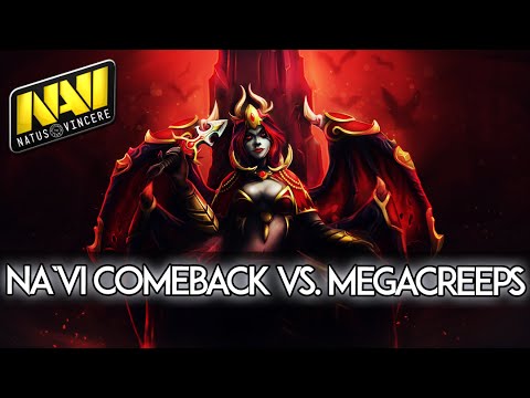 Dota 2 – 6.87 Patch – Na`Vi Insane Megacreeps Comeback vs. EWolves