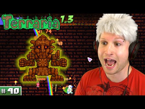 Scythe Plays Terraria 1.3 ✪ GOLEM BOSS BATTLE!!! ✪ Let's Play Gameplay #40