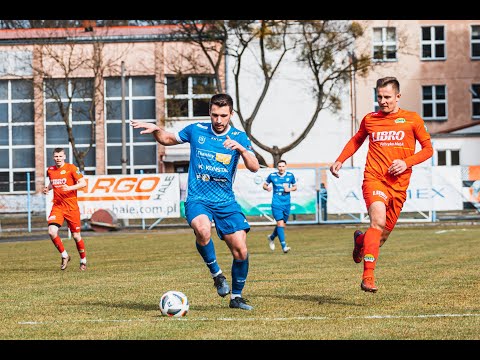 Jeziorak Iława – Motor Lubawa 0:0 - skrót meczu, 27.03.2022