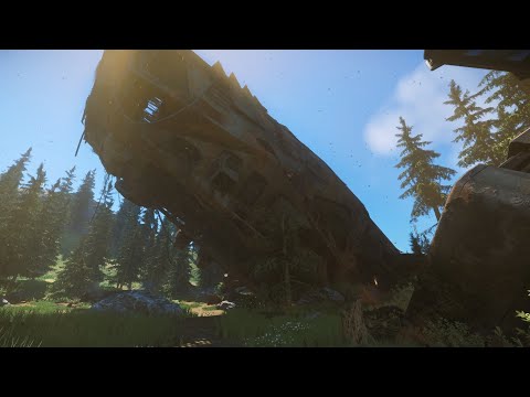 Star Citizen's Reclaimer wreck is so gorgeous and broken... | Star Citizen Is Perfectly Glitchless