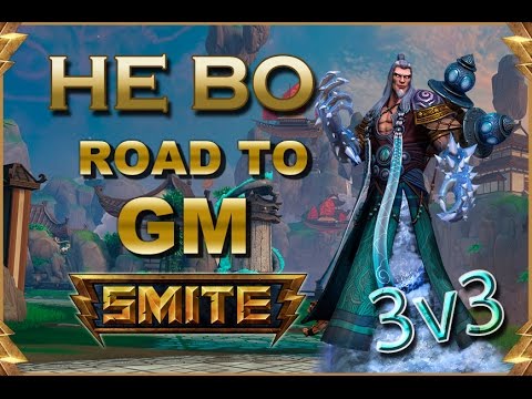 SMITE! He bo, El daño balanced ante todo! Road to GM Joust 3v3 #1