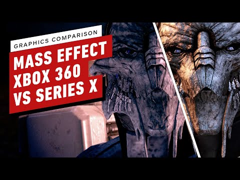 Mass Effect Legendary Edition Graphics Comparison: Xbox 360 vs Xbox Series X
