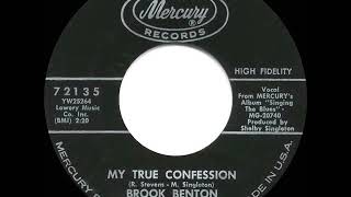 1963 HITS ARCHIVE: My True Confession - Brook Benton