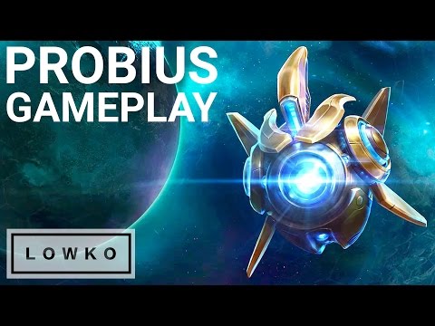 Heroes of the Storm: Probius Gameplay! (Protoss Probe)