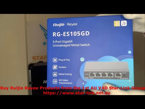 RG-ES105GD Open Box Video