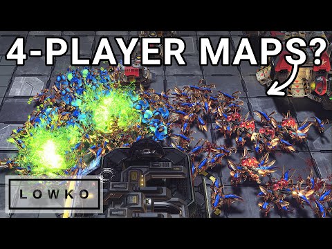 StarCraft 2: New Map "Nautilus" - FOUR PLAYER Maps in 2021?!