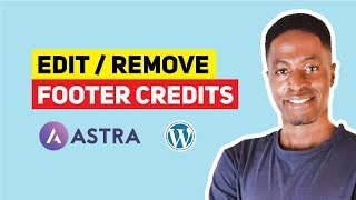 How to Edit Footer Copyright & Credits in Astra WordPress Theme 😋