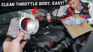 HOW TO CLEAN THROTTLE BODY ON KIA OPTIMA