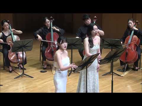 P. Casals Nigra Sum for Soprano & Mezzo Soprano : Celli The SNUa (Seoul National University Almuni)