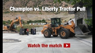 Champion Safe vs. Liberty Safe Tractor Pull