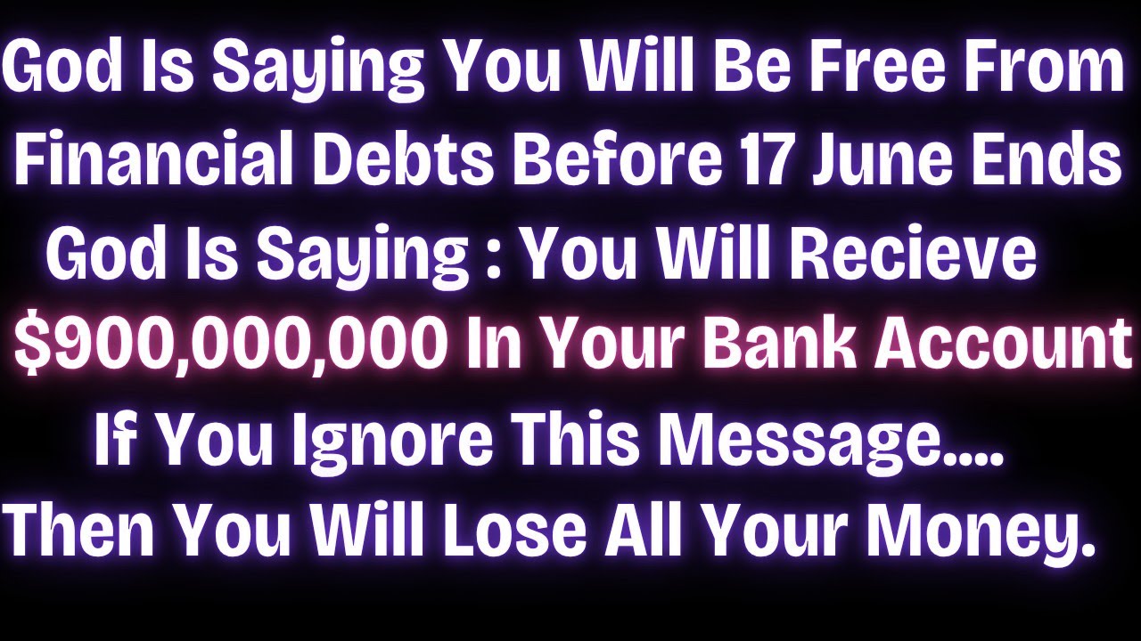 🤑🤑 GOD IS SAYING YOU WILL RECIEVE $700,000,000 AT 5:00 AM TODAY ...OPEN THIS IMMEDIATELY..