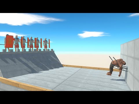 Trying to PIN Every Unit to the Wall - Animal Revolt Battle Simulator