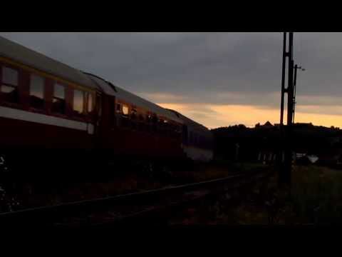 Rail Traffic in Oradea on Sunset (13 05 2013)